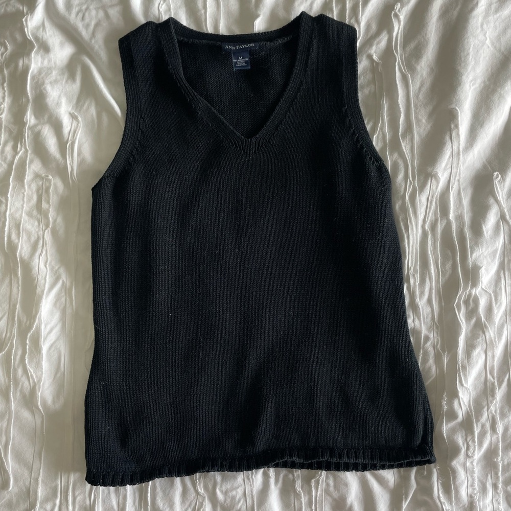 Ann Taylor Knitted Vest Top